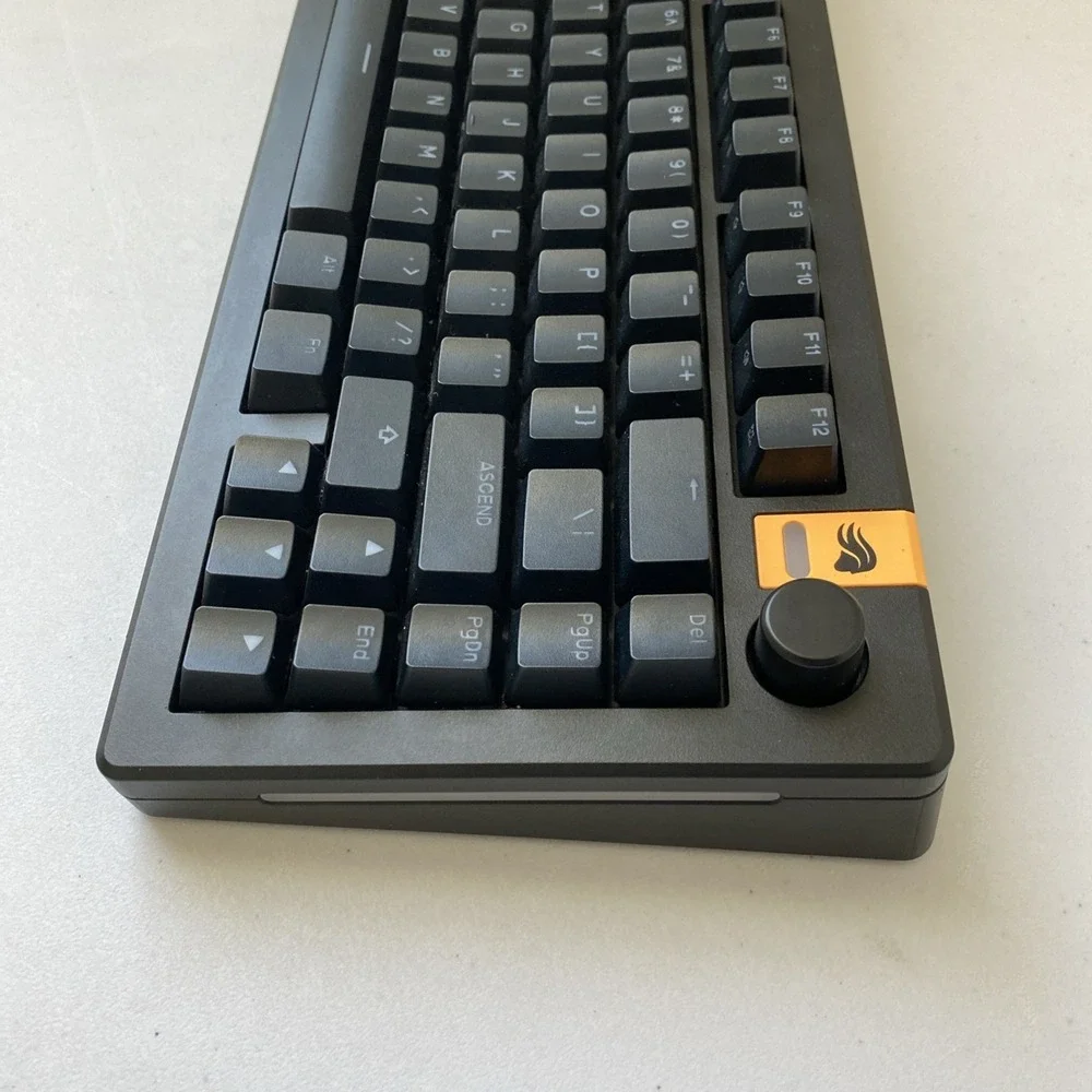 Glorious - GMMK 3 HE 75% Wired Hall-Effect Linear Switch Gaming Keyboard - BLACK